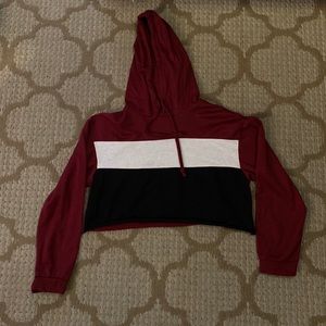 LOVE LOVE LOVE long sleeve crop top